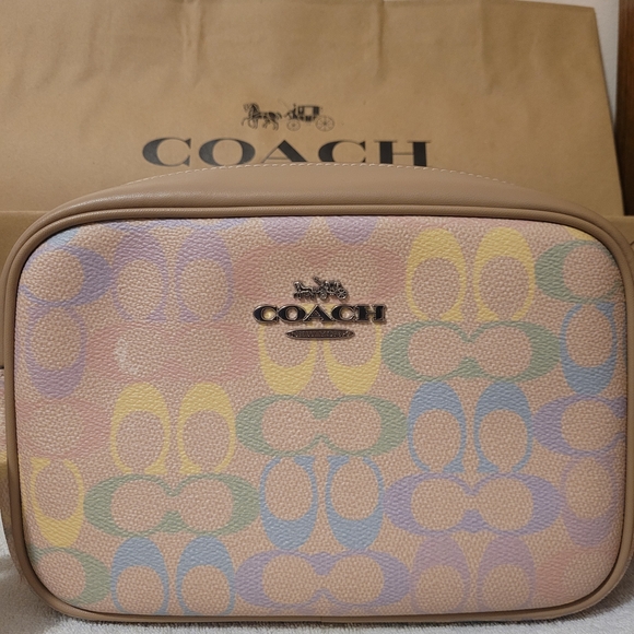 Coach Pastel Multi-Color Crossbody Bag - Picture 9 of 16